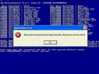 Làm sao sửa chữa lỗi màn hình xanh máy tính