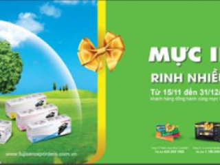 Fuji Xerox ra mắt mực in "xanh' tiết kiệm chi phí cho doanh nghiệp