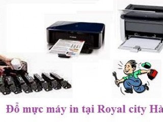 Đổ mực máy in tại KĐT Royal city Hà Nội