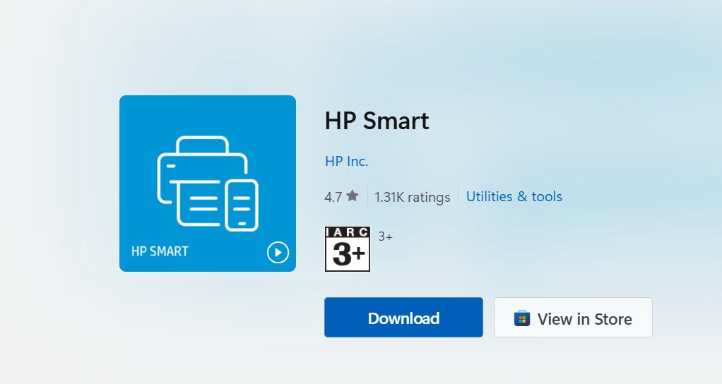 Ứng dụng HP Smart